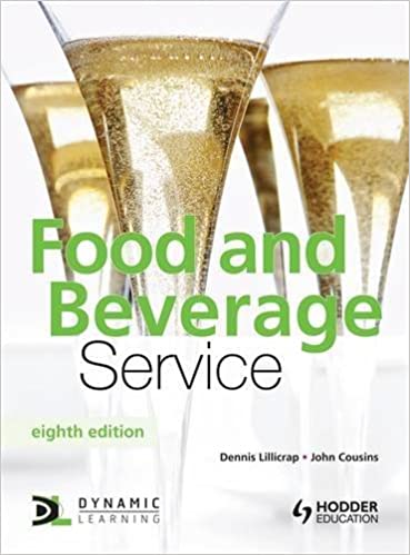 bìa sach food and beverage service 8th edition